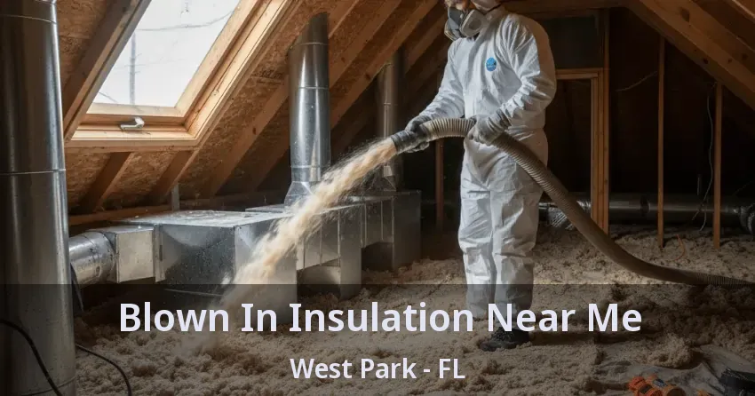 Blown In Insulation Near Me West Park - FL