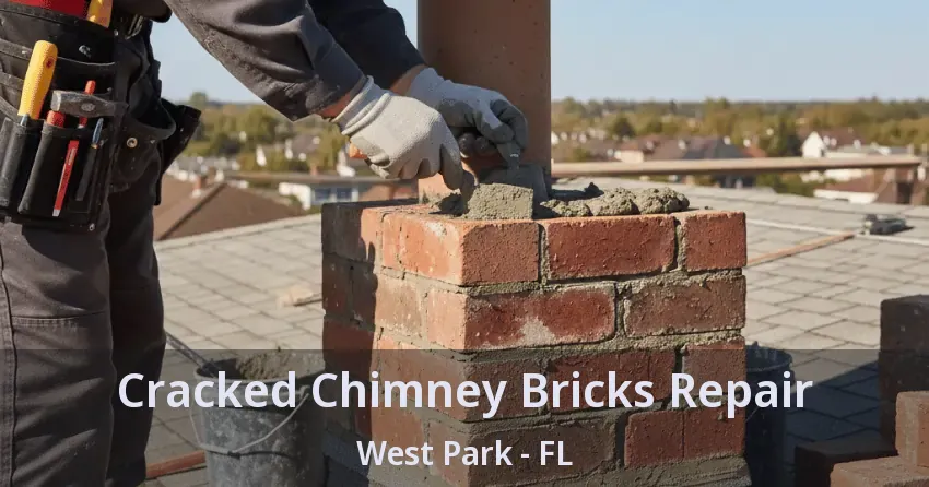 Cracked Chimney Bricks Repair West Park - FL