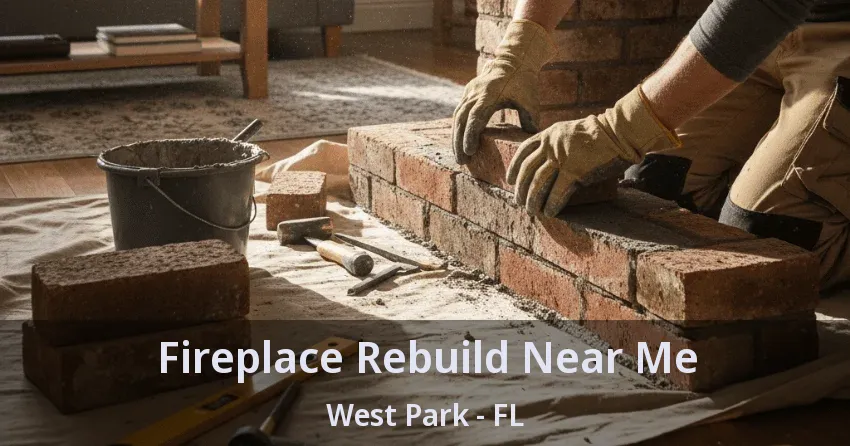 Fireplace Rebuild Near Me West Park - FL