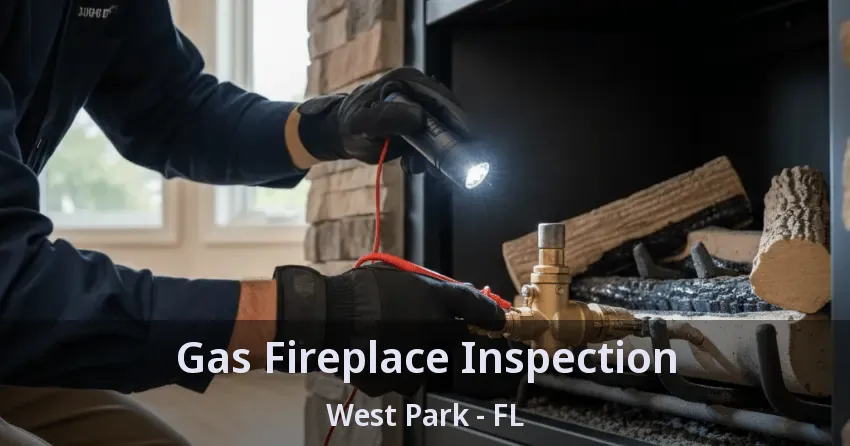 Gas Fireplace Inspection West Park - FL